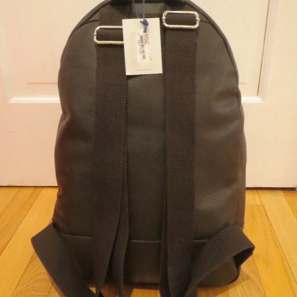 COLE HAAN WAYLAND BROWN LEATHER PEBBLED BACKPACK - Picture 2 of 8
